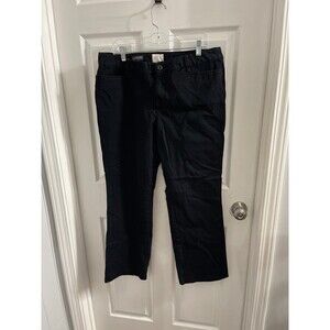 ST John’s Bay Black Straight Leg Pants Size 16